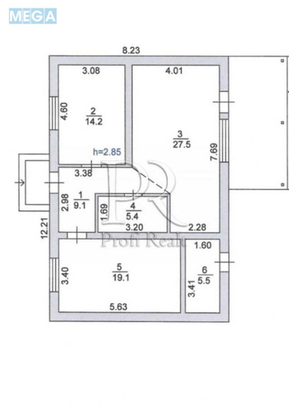 Продаж 3 кімнатної квартири (102/86/16), 1 пов. 1 пов. будинку, <a class="location-link" href="/pogreby-selo-kv-brovarskij-rajon/" title="Недвижимость Погреби">Погреби</a>, Деснянська вулиця, 17 (изображение 14)