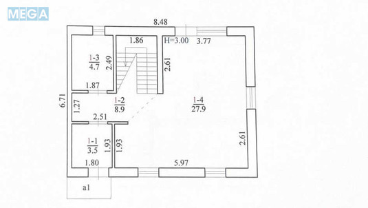 Продаж дома, 2&nbsp;поверху, 90&nbsp;кв.м, 3&nbsp;кімнати, ділянка 3&nbsp;сотки, <a class="location-link" href="/hotov/" title="Недвижимость Хотів">Хотів</a>, Молодіжна, 130 (изображение 23)