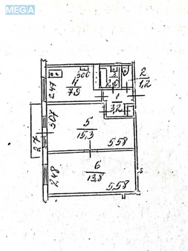 Продаж 2 кімнатної квартири (44,2/29,1/7,9), 3 пов. 9 пов. будинку, <a class="location-link" href="/kiev/" title="Недвижимость Київ">Київ</a>, <a class="location-link" href="/kiev/goloseevskij/" title="Недвижимость Голосіївський район">Голосіївський р-н</a>, Васильківська вул., 21-18 (изображение 15)