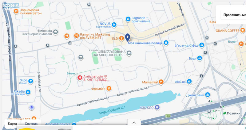 Оренда 2 кімнатної квартири, <a class="location-link" href="/kiev/" title="Недвижимость Київ">Київ</a>, <a class="location-link" href="/kiev/darnickij/" title="Недвижимость Дарницький район">Дарницький р-н</a>, Княжий Затон вул., 7 (изображение 24)
