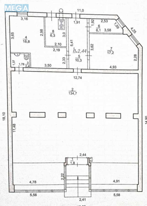 Продаж окремої будівлі/побудови, 266&nbsp;кв.м, <a class="location-link" href="/aleksandriya/" title="Недвижимость Олександрія">Олександрія</a>, Соборний, 48а (изображение 7)