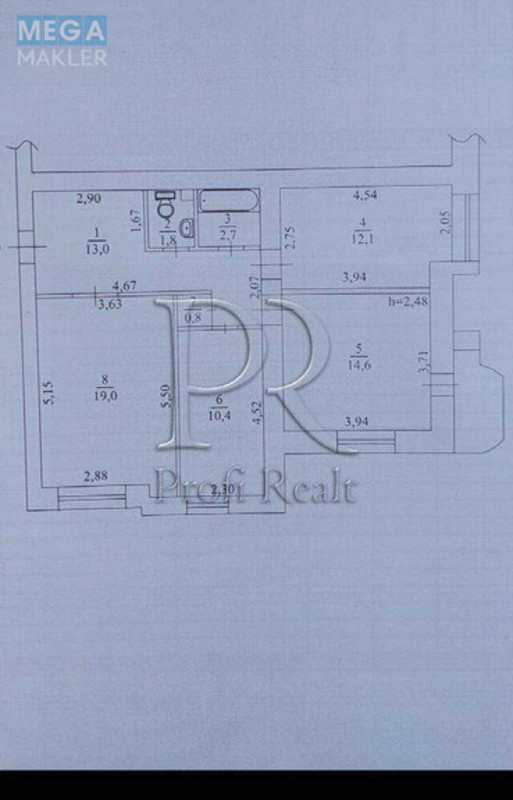 Продаж 3 кімнатної квартири (75/45/11), 15 пов. 16 пов. будинку, <a class="location-link" href="/kiev/" title="Недвижимость Київ">Київ</a>, <a class="location-link" href="/kiev/svyatoshinskij/" title="Недвижимость Святошинський район">Святошинський р-н</a>, Симиренка вулиця, 1Г (изображение 19)