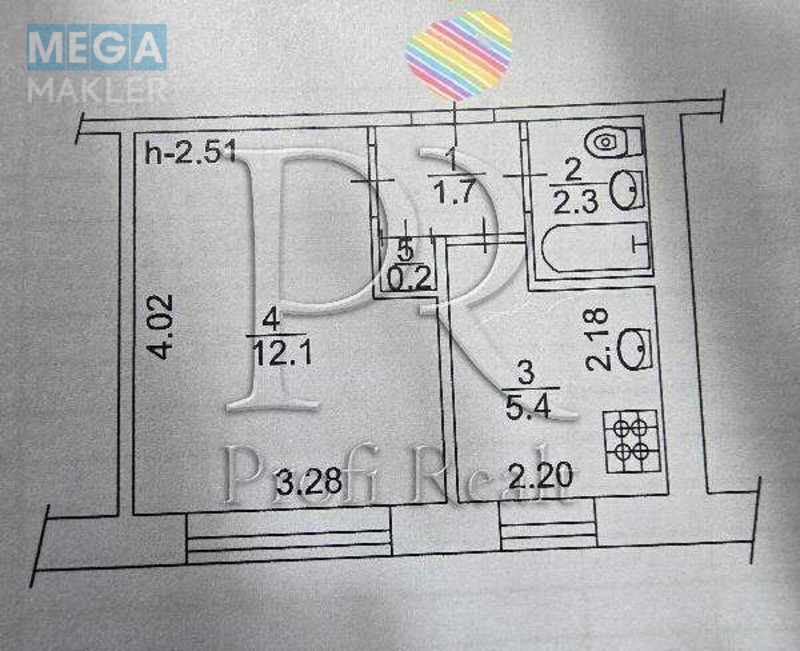 Продаж 1 кімнатної квартири (22/12/5), 1 пов. 5 пов. будинку, <a class="location-link" href="/kiev/" title="Недвижимость Київ">Київ</a>, <a class="location-link" href="/kiev/svyatoshinskij/" title="Недвижимость Святошинський район">Святошинський р-н</a>, Туполєва Академіка вулиця, 3А (изображение 15)