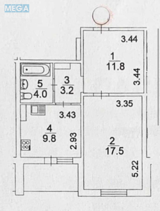Продаж 1 кімнатної квартири (51/?/10), 25 пов. 26 пов. будинку, <a class="location-link" href="/kiev/" title="Недвижимость Київ">Київ</a>, <a class="location-link" href="/kiev/podolskij/" title="Недвижимость Подільський район">Подільський р-н</a>, Сергея Данченко вул., 3 (изображение 9)