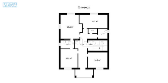 Продаж дома, 2&nbsp;поверху, 419&nbsp;кв.м, 7&nbsp;кімнат, ділянка 10&nbsp;соток, <a class="location-link" href="/kiev/" title="Недвижимость Київ">Київ</a>, <a class="location-link" href="/kiev/desnyanskij/" title="Недвижимость Деснянський район">Деснянський р-н</a>, Радунська вул. (изображение 3)