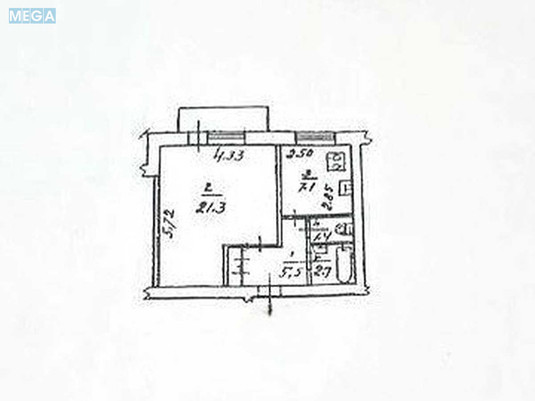 Продаж 1 кімнатної квартири (41/21/7,1), 8 пов. 9 пов. будинку, <a class="location-link" href="/kiev/" title="Недвижимость Київ">Київ</a>, <a class="location-link" href="/kiev/dneprovskij/" title="Недвижимость Дніпровський район">Дніпровський р-н</a>, Романа Шухевича просп., 22 (изображение 7)