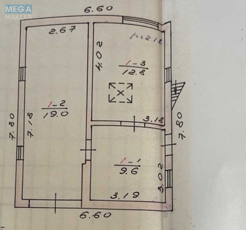 Продаж дома, 2&nbsp;поверху, 82,70&nbsp;кв.м, 3&nbsp;кімнати, ділянка 6,02&nbsp;соток, <a class="location-link" href="/novoselki-selo-kv/" title="Недвижимость Новосілки">Новосілки</a>, Садова (изображение 16)