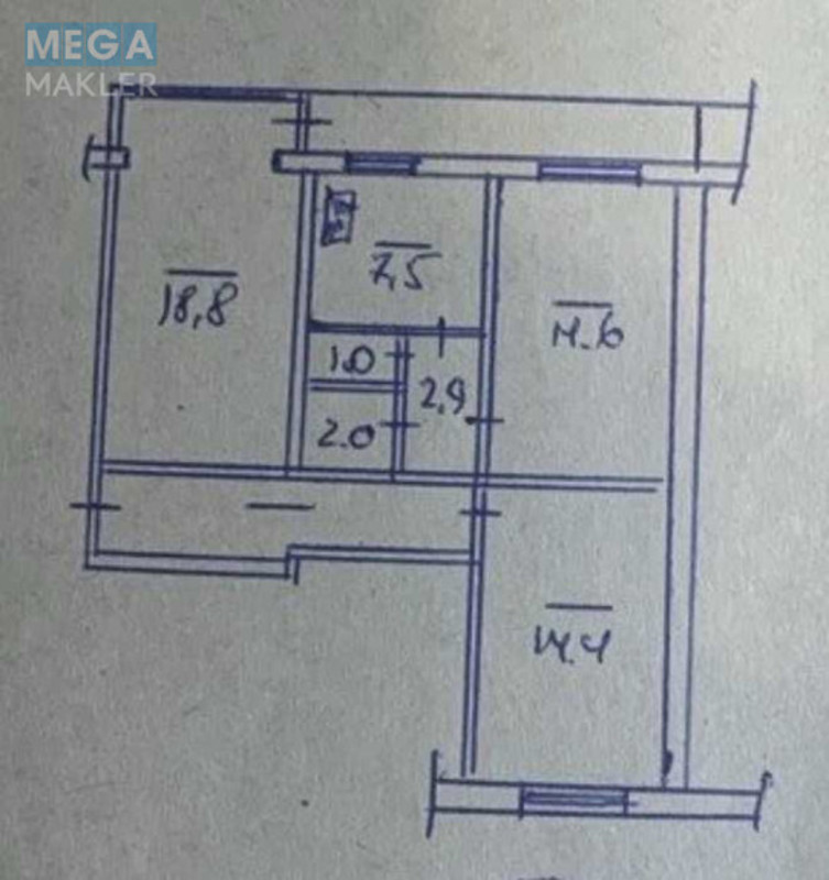 Продаж 3 кімнатної квартири (75/47/7), 4 пов. 9 пов. будинку, <a class="location-link" href="/kiev/" title="Недвижимость Київ">Київ</a>, <a class="location-link" href="/kiev/obolonskij/" title="Недвижимость Оболонський район">Оболонський р-н</a>, Литовский просп., 10а (изображение 20)
