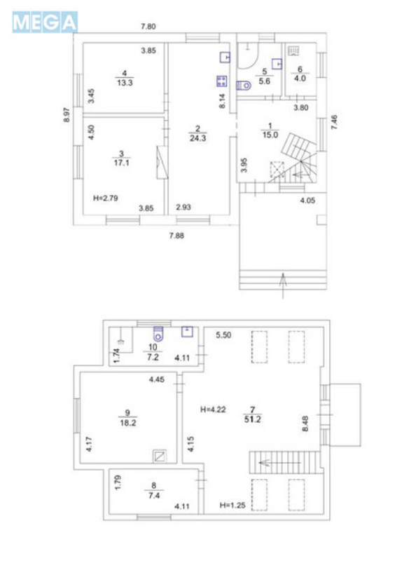 Продаж дома, 2&nbsp;поверху, 164&nbsp;кв.м, 4&nbsp;кімнати, ділянка 24&nbsp;сотки, <a class="location-link" href="/bobrica-selo-kv/" title="Недвижимость Бобриця">Бобриця</a>, Шкільна, 21 (изображение 25)