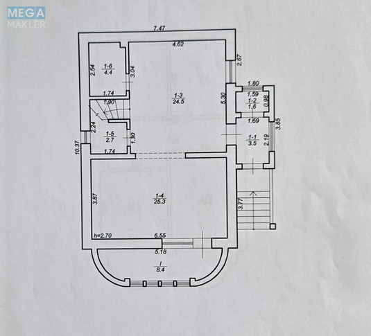 Продаж 4 кімнатної квартири (140/?/?), 1 пов. 2 пов. будинку, <a class="location-link" href="/danilovka-selo-kv/" title="Недвижимость Данилівка">Данилівка</a>, Незалежності (изображение 23)