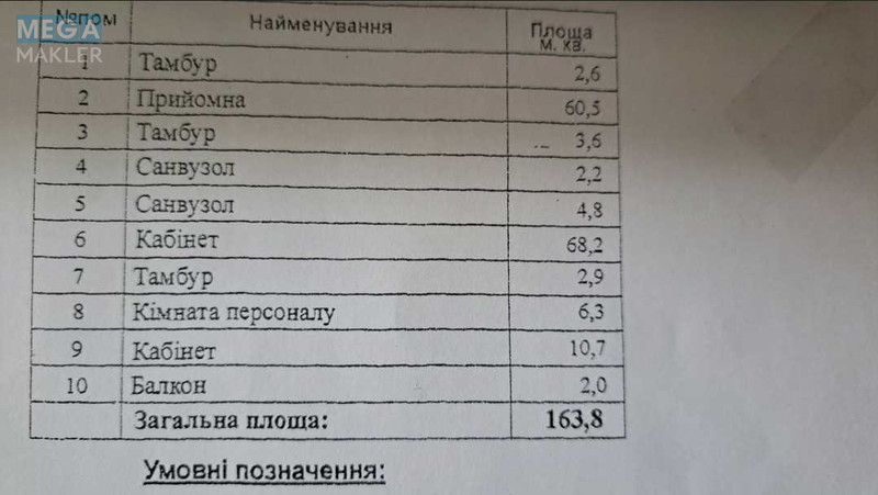 Продаж комерційної нерухомості, 163&nbsp;кв.м, под офис, <a class="location-link" href="/chernigov/" title="Недвижимость Чернігів">Чернігів</a>, <a class="location-link" href="/chernigov/novozavodskiy/" title="Недвижимость Новозаводський район">Новозаводський р-н</a>, Кирпоноса, 7 (изображение 9)