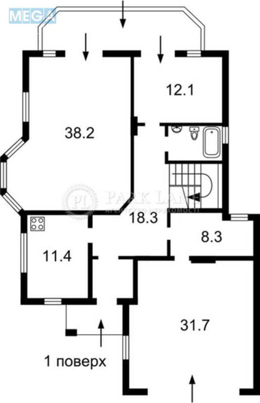 Продаж дома, 2&nbsp;поверху, 255&nbsp;кв.м, 5&nbsp;кімнат, ділянка 12&nbsp;соток, <a class="location-link" href="/romankov/" title="Недвижимость Романків">Романків</a>, Лісова (изображение 5)