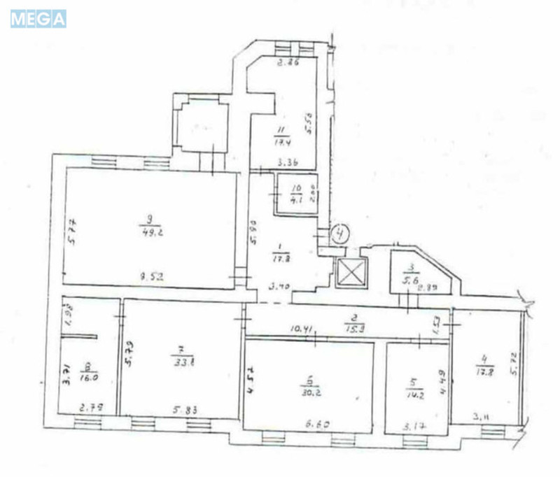 Продаж 5 кімнатної квартири (225/145/18), 2 пов. 4 пов. будинку, <a class="location-link" href="/kiev/" title="Недвижимость Київ">Київ</a>, <a class="location-link" href="/kiev/pecherskij/" title="Недвижимость Печерський район">Печерський р-н</a>, Левандовська вул., 12 (изображение 23)