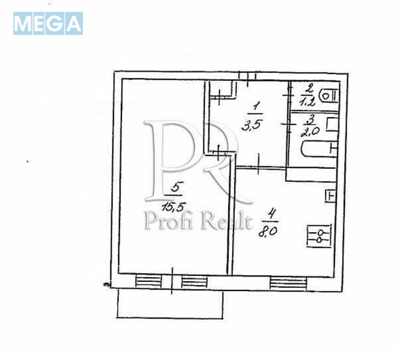 Продаж 1 кімнатної квартири (31/16/8), 5 пов. 9 пов. будинку, <a class="location-link" href="/kiev/" title="Недвижимость Київ">Київ</a>, <a class="location-link" href="/kiev/svyatoshinskij/" title="Недвижимость Святошинський район">Святошинський р-н</a>, Курінного Петра вулиця, 3 (изображение 17)