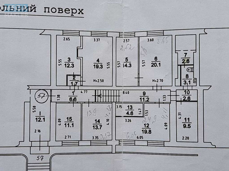 Продаж комерційної нерухомості, 152&nbsp;кв.м, под магазин, <a class="location-link" href="/kiev/" title="Недвижимость Київ">Київ</a>, <a class="location-link" href="/kiev/shevchenkovskij/" title="Недвижимость Шевченківський район">Шевченківський р-н</a>, Златоустовская ул., 51 (изображение 6)
