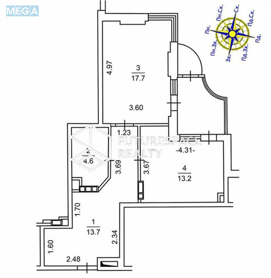 Новобудова, 24 поверхів, <a class="location-link" href="/kiev/" title="Недвижимость Київ">Київ</a>, <a class="location-link" href="/kiev/pecherskij/" title="Недвижимость Печерський район">Печерський р-н</a>, Василя Тютюнника вул., 37/1 (изображение 5)