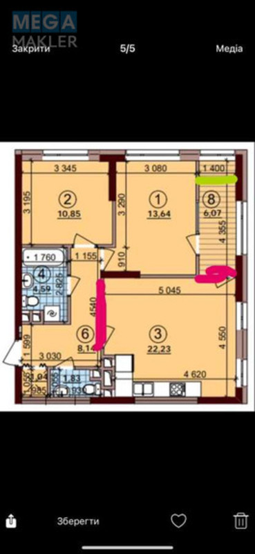 Новобудова, 25 поверхів, <a class="location-link" href="/kiev/" title="Недвижимость Київ">Київ</a>, <a class="location-link" href="/kiev/podolskij/" title="Недвижимость Подільський район">Подільський р-н</a>, Александра Олеся ул., 8/17 (изображение 12)
