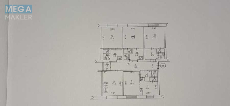 Продаж 4 кімнатної квартири (24/?/?), 1 пов. 5 пов. будинку, <a class="location-link" href="/kiev/" title="Недвижимость Київ">Київ</a>, <a class="location-link" href="/kiev/goloseevskij/" title="Недвижимость Голосіївський район">Голосіївський р-н</a>, Василя Жуковського пров., 14 (изображение 7)