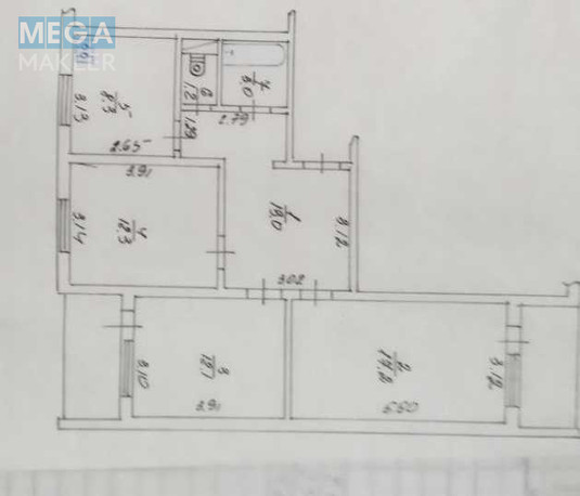 Продаж 3 кімнатної квартири (72/42/8), 5 пов. 9 пов. будинку, <a class="location-link" href="/brovary/" title="Недвижимость Бровари">Бровари</a>, Симона Петлюри, 25 (изображение 18)