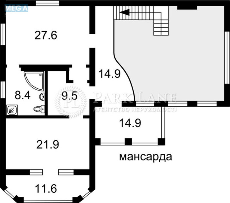 Продаж дома, 2&nbsp;поверху, 380&nbsp;кв.м, 4&nbsp;кімнати, ділянка 16&nbsp;соток, <a class="location-link" href="/kiev/" title="Недвижимость Київ">Київ</a>, <a class="location-link" href="/kiev/darnickij/" title="Недвижимость Дарницький район">Дарницький р-н</a>, Центральна вул. (изображение 5)