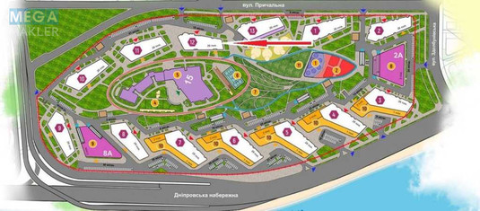 Продаж 1 кімнатної квартири (55,4/18/19), 12 пов. 26 пов. будинку, <a class="location-link" href="/kiev/" title="Недвижимость Київ">Київ</a>, <a class="location-link" href="/kiev/darnickij/" title="Недвижимость Дарницький район">Дарницький р-н</a>, Причальна вул., 8 (изображение 10)