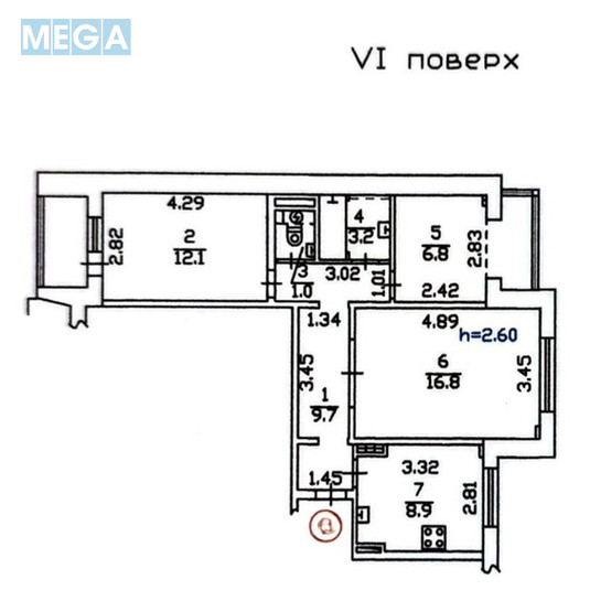 Оренда 3 кімнатної квартири, люкс, <a class="location-link" href="/kiev/" title="Недвижимость Київ">Київ</a>, <a class="location-link" href="/kiev/shevchenkovskij/" title="Недвижимость Шевченківський район">Шевченківський р-н</a>, Академіка Ромаданова  11/15 ( <img src="https://megamakler.com.ua/metro/00ff00.gif" alt="" class="metro" /> м. Лукьяновская, 15 ) (изображение 8)