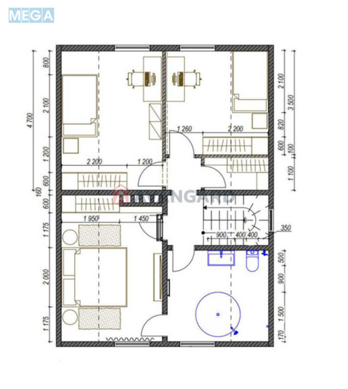Продаж дома, 2&nbsp;поверху, 129&nbsp;кв.м, 4&nbsp;кімнати, ділянка 12&nbsp;соток, <a class="location-link" href="/dudarkov/" title="Недвижимость Дударків">Дударків</a>, провулок Рильського (изображение 18)