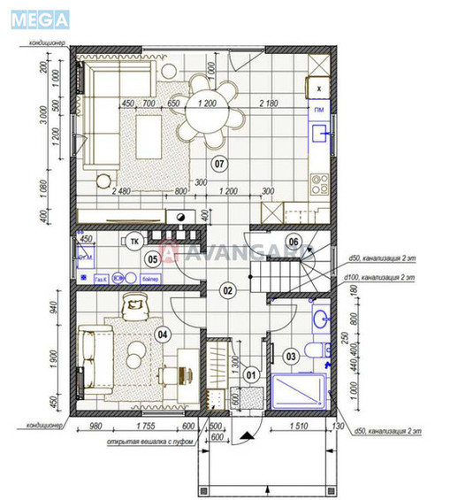 Продаж дома, 2&nbsp;поверху, 129&nbsp;кв.м, 4&nbsp;кімнати, ділянка 12&nbsp;соток, <a class="location-link" href="/dudarkov/" title="Недвижимость Дударків">Дударків</a>, провулок Рильського (изображение 19)