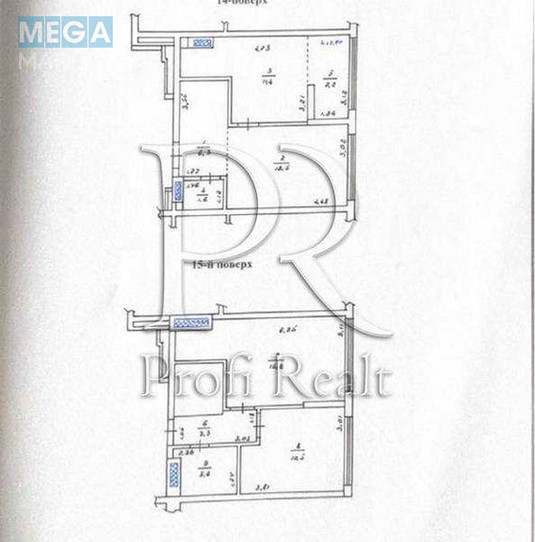 Продаж 3 кімнатної квартири (68/40/12), 14 пов. 15 пов. будинку, <a class="location-link" href="/kryukovshina/" title="Недвижимость Крюківщина">Крюківщина</a>, Панорамна вулиця, 2Б (изображение 21)