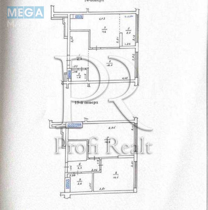 Продаж 3 кімнатної квартири (68/40/12), 14 пов. 15 пов. будинку, <a class="location-link" href="/kryukovshina/" title="Недвижимость Крюківщина">Крюківщина</a>, Панорамна вулиця, 2Б (изображение 21)