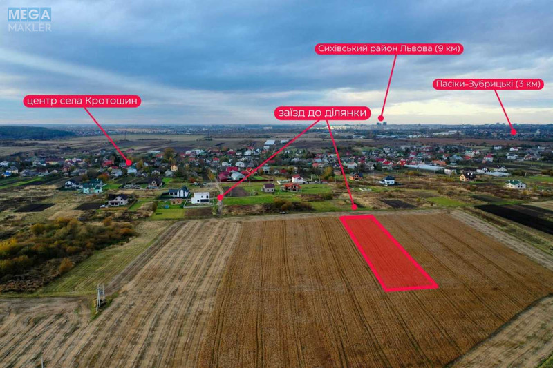 Продажа участка, 43&nbsp;сотки, земля сельскохозяйственного назначения, <a class="location-link" href="/krotoshin/" title="Недвижимость Кротошин">Кротошин</a>, Сонячна (изображение 2)
