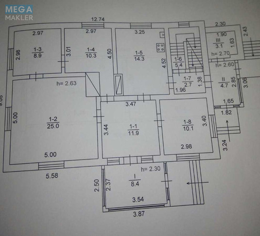 Продаж дома, 1&nbsp; поверх, 98&nbsp;кв.м, 4&nbsp;кімнати, ділянка 25&nbsp;соток, <a class="location-link" href="/vyshgorod/" title="Недвижимость Вишгород">Вишгород</a>, вітряного, 28 (изображение 2)