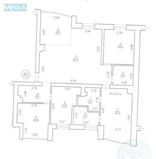 Новобудова, 5 поверхів, <a class="location-link" href="/kiev/" title="Недвижимость Київ">Київ</a>, <a class="location-link" href="/kiev/solomenskij/" title="Недвижимость Солом'янський район">Солом'янський р-н</a>, Волошкова вул., 1 (изображение 19)
