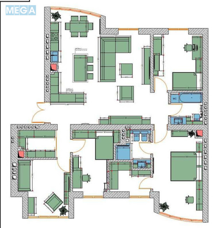 Новобудова, 5 поверхів, <a class="location-link" href="/kiev/" title="Недвижимость Київ">Київ</a>, <a class="location-link" href="/kiev/solomenskij/" title="Недвижимость Солом'янський район">Солом'янський р-н</a>, Волошкова вул., 1 (изображение 20)