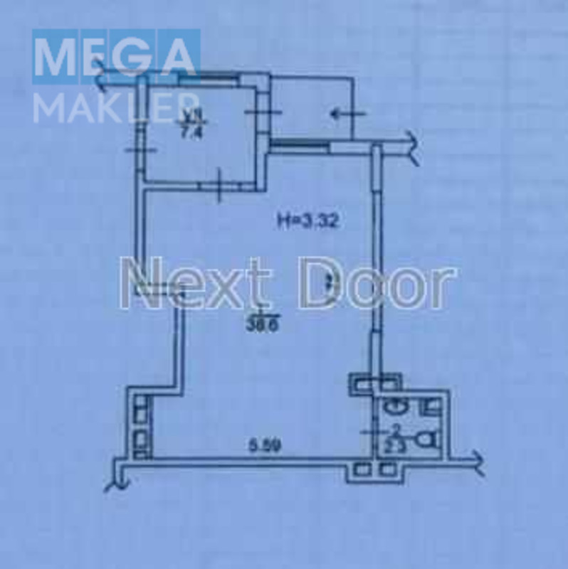 Продаж комерційної нерухомості, 41&nbsp;кв.м, под магазин, <a class="location-link" href="/vyshgorod/" title="Недвижимость Вишгород">Вишгород</a>, шолуденка, 18А (изображение 7)