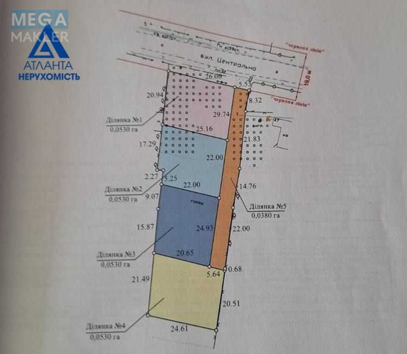 Продажа участка, 25&nbsp;соток, участок под жилую застройку, <a class="location-link" href="/lutsk/" title="Недвижимость Луцьк">Луцьк</a>, Центральна (изображение 4)