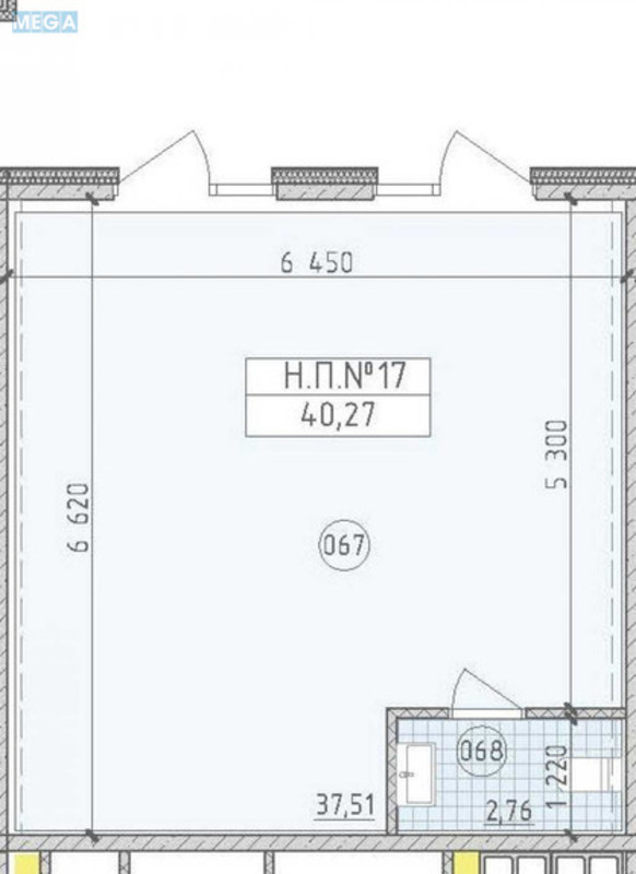 Продаж комерційної нерухомості, 40,27&nbsp;кв.м, под магазин, <a class="location-link" href="/kiev/" title="Недвижимость Київ">Київ</a>, <a class="location-link" href="/kiev/goloseevskij/" title="Недвижимость Голосіївський район">Голосіївський р-н</a>, Михайла Максимовича вул., 24г (изображение 2)
