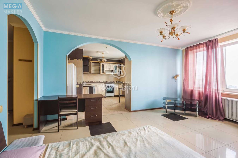 Продаж 1 кімнатної квартири (50,6/20/10,4), 22 пов. 34 пов. будинку, <a class="location-link" href="/kiev/" title="Недвижимость Київ">Київ</a>, <a class="location-link" href="/kiev/darnickij/" title="Недвижимость Дарницький район">Дарницький р-н</a>, Михайла Гришка вул., 9 (изображение 2)
