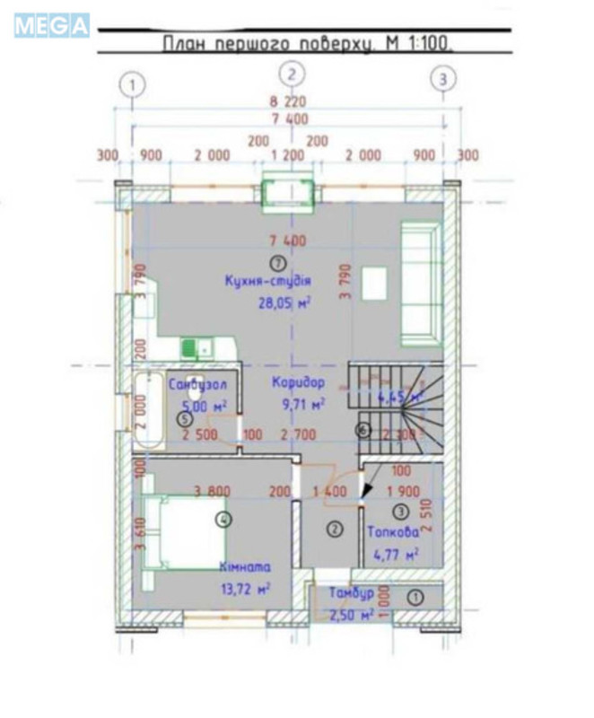 Продаж дома, 2&nbsp;поверху, 120&nbsp;кв.м, 5&nbsp;кімнат, ділянка 8&nbsp;соток, <a class="location-link" href="/vorzel/" title="Недвижимость Ворзель">Ворзель</a>, 1 травня (изображение 5)