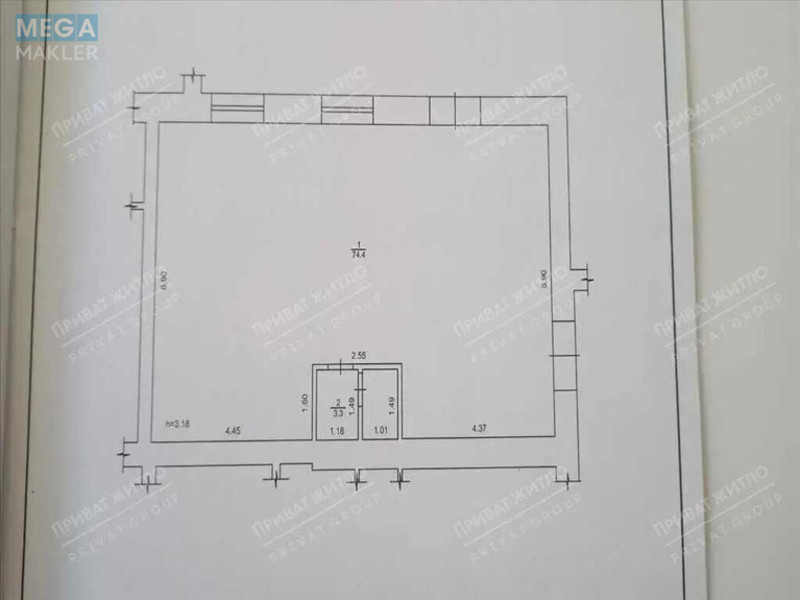 Продаж окремої будівлі/побудови, 77&nbsp;кв.м, <a class="location-link" href="/poltava/" title="Недвижимость Полтава">Полтава</a>, <a class="location-link" href="/poltava/oktyabrskij/" title="Недвижимость Жовтневий район">Жовтневий р-н</a>, Маяковського, 3 (изображение 6)