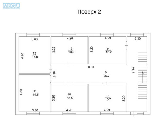 Продаж окремої будівлі/побудови, 246,50&nbsp;кв.м, <a class="location-link" href="/kiev/" title="Недвижимость Київ">Київ</a>, <a class="location-link" href="/kiev/goloseevskij/" title="Недвижимость Голосіївський район">Голосіївський р-н</a>, Академіка Заболотного вул., 156 (изображение 19)
