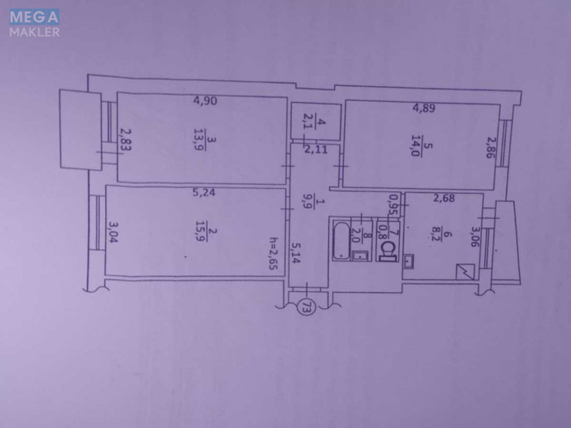 Продаж 3 кімнатної квартири (69/42/8,2), 10 пов. 16 пов. будинку, <a class="location-link" href="/kiev/" title="Недвижимость Київ">Київ</a>, <a class="location-link" href="/kiev/podolskij/" title="Недвижимость Подільський район">Подільський р-н</a>, Георгія Гонгадзе просп., 3Б (изображение 2)