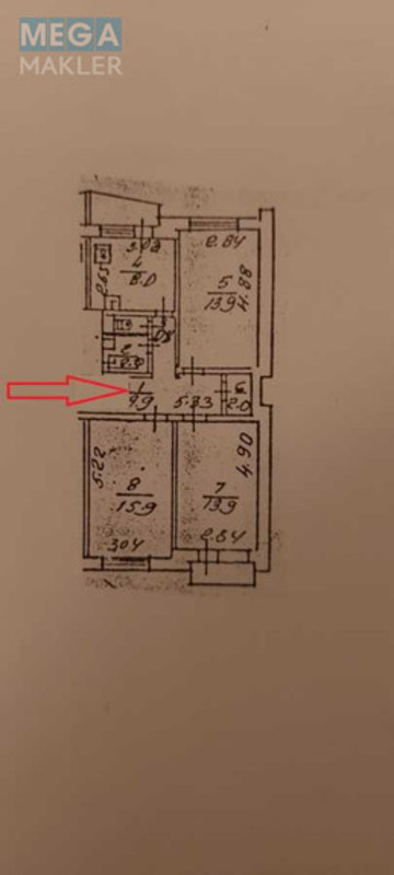 Оренда 3 кімнатної квартири, <a class="location-link" href="/kiev/" title="Недвижимость Київ">Київ</a>, <a class="location-link" href="/kiev/obolonskij/" title="Недвижимость Оболонський район">Оболонський р-н</a>, Маршала Тимошенко ул., 13 (изображение 25)