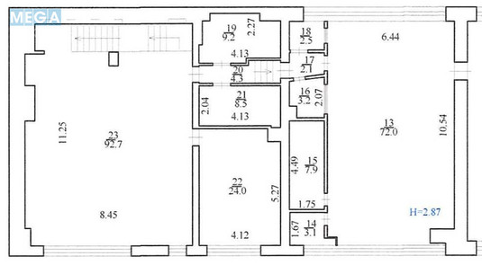 Оренда комерційної нерухомості, 553&nbsp;кв.м, под магазин, <a class="location-link" href="/kiev/" title="Недвижимость Київ">Київ</a>, <a class="location-link" href="/kiev/obolonskij/" title="Недвижимость Оболонський район">Оболонський р-н</a>, Маршала Тимошенка вул., 29 (изображение 21)