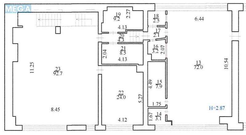 Оренда комерційної нерухомості, 553&nbsp;кв.м, под магазин, <a class="location-link" href="/kiev/" title="Недвижимость Київ">Київ</a>, <a class="location-link" href="/kiev/obolonskij/" title="Недвижимость Оболонський район">Оболонський р-н</a>, Маршала Тимошенка вул., 29 (изображение 21)