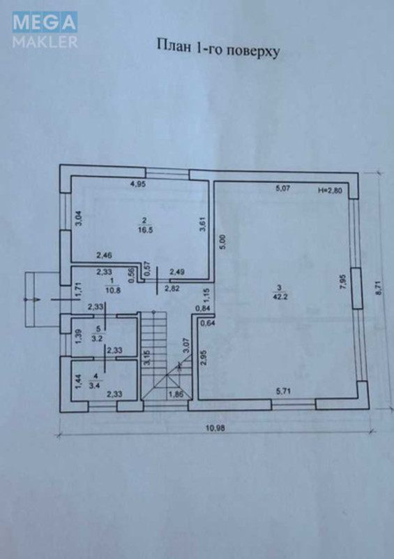 Продаж дома, 2&nbsp;поверху, 154,30&nbsp;кв.м, 3&nbsp;кімнати, ділянка 6&nbsp;соток, <a class="location-link" href="/zhovtnevoe-selo-kv-borodyanskij-rajon/" title="Недвижимость Жовтневе">Жовтневе</a>, Срібна, 62 (изображение 14)