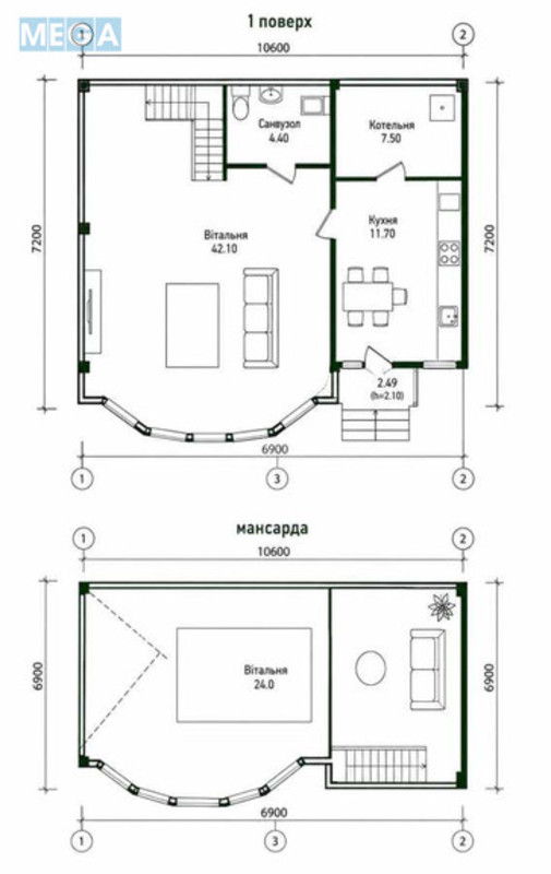 Продаж дома, 2&nbsp;поверху, 300&nbsp;кв.м, 6&nbsp;кімнат, ділянка 30&nbsp;соток, <a class="location-link" href="/rozhny-selo/" title="Недвижимость Рожні">Рожни</a>, придеснянська, 72 (изображение 5)