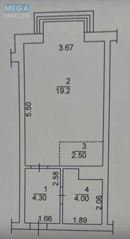 Продаж 1 кімнатної квартири (30/19/4), 12 пов. 21 пов. будинку, <a class="location-link" href="/kotsyubinskoe/" title="Недвижимость Коцюбинське">Коцюбинське</a>, Пономарьова, 26 (изображение 5)