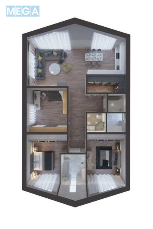 Продаж дома, 1&nbsp; поверх, 117&nbsp;кв.м, 3&nbsp;кімнати, ділянка 6&nbsp;соток, <a class="location-link" href="/rozhny-selo/" title="Недвижимость Рожні">Рожни</a>, Сонячна (изображение 16)