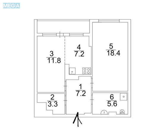 Продаж комерційної нерухомості, 60&nbsp;кв.м, <a class="location-link" href="/kiev/" title="Недвижимость Київ">Київ</a>, <a class="location-link" href="/kiev/podolskij/" title="Недвижимость Подільський район">Подільський р-н</a>, Наталії Ужвій вул., 12 (изображение 14)